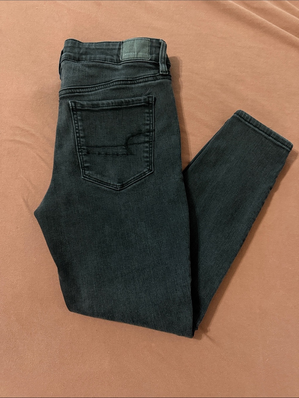 American Eagle Outfitters Black Jeans Tag Detail